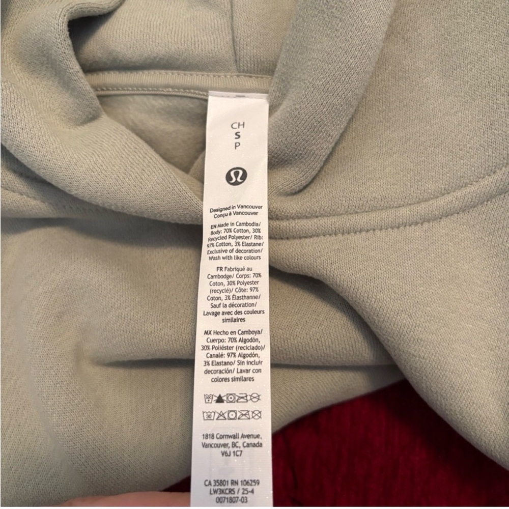 Lululemon Ahletica W Steady State
Oversized Hoodie - Picture 4 of 5